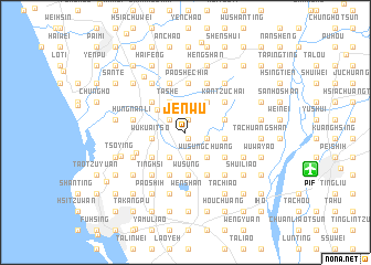 map of Jen-wu