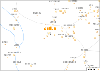 map of Jeque