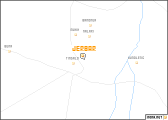 map of Jerbar