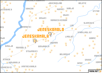 map of Jereska Mala