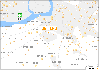 map of Jericho