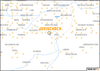 map of Jerischach