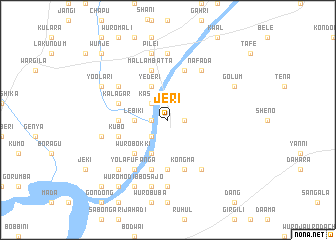 map of Jeri