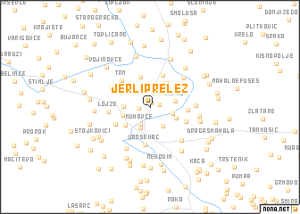 map of Jerli Prelez