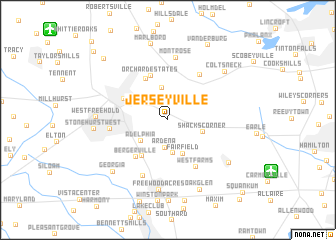 map of Jerseyville