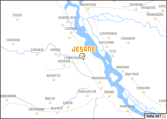 map of Jesane