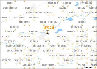 map of Jesau