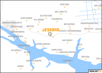 map of Jessama