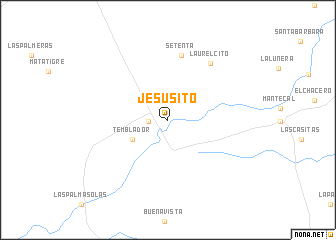 map of Jesusito