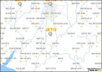 map of Jetis