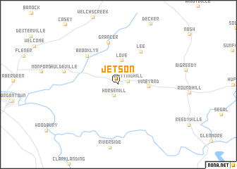 map of Jetson