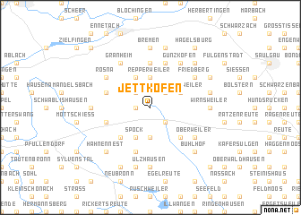 map of Jettkofen