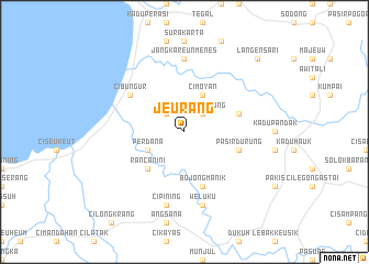 map of Jeurang