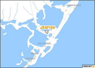 map of Jewfish