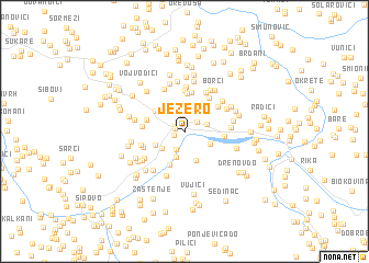 map of Jezero