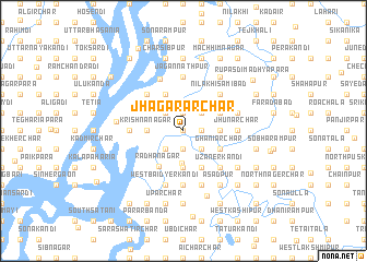 map of Jhagarār Char