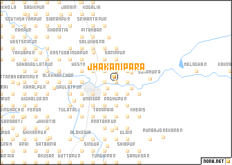 map of Jhākanipāra