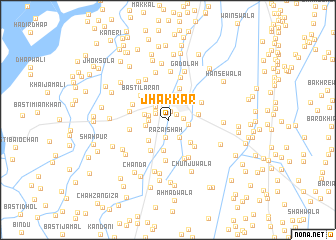 map of Jhakkar