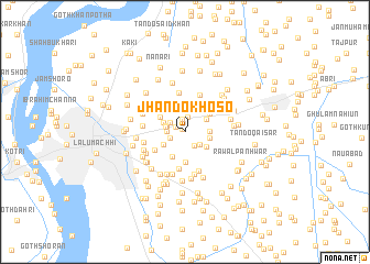 map of Jhando Khoso