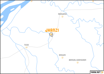 map of Jhānzi