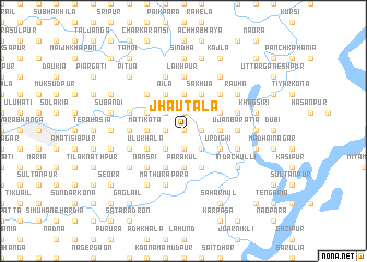 map of Jhāutala