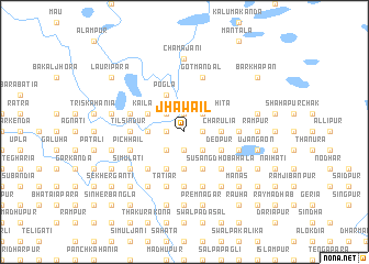 map of Jhāwāil