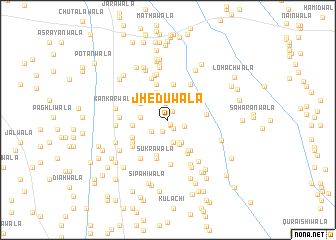 map of Jheduwāla