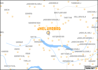 map of Jhelumābād