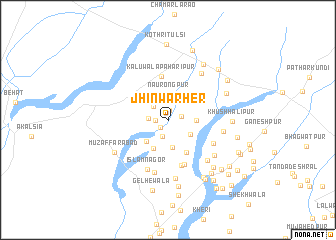 map of Jhīnwarher