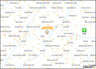 map of Jhipal