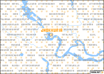 map of Jhokkuria