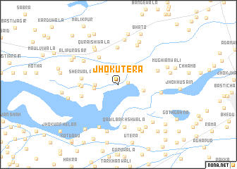 map of Jhok Utera