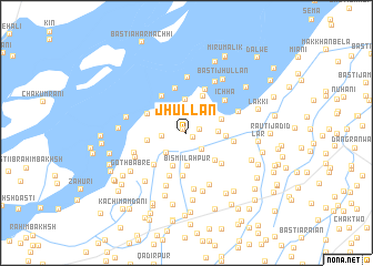 map of Jhullan