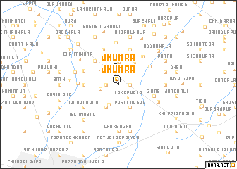 map of Jhumra