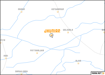 map of Jhuniar