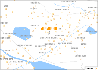 map of Jiajiawa