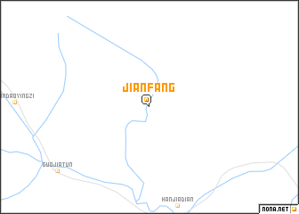 map of Jianfang