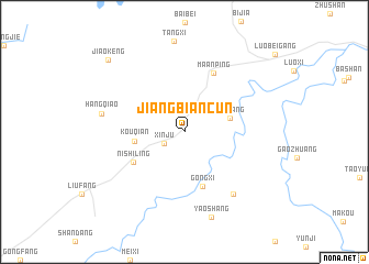 map of Jiangbiancun