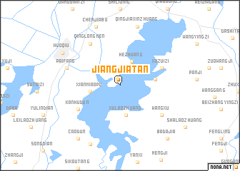 map of Jiangjiatan