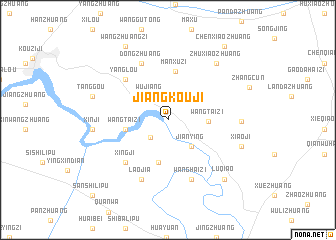 map of Jiangkouji