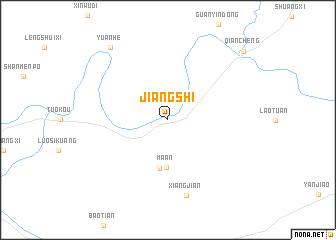 map of Jiangshi