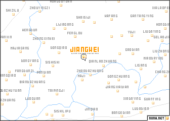 map of Jiangwei