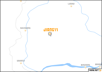 map of Jiangyi