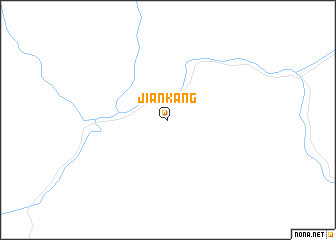 map of Jiankang