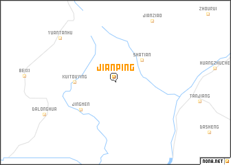 map of Jianping