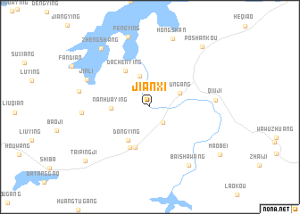 map of Jianxi