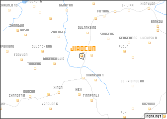 map of Jiaocun