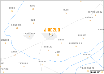 map of Jiaozuo