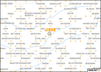 map of Jibāb