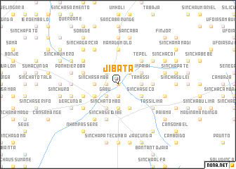 map of Jibata